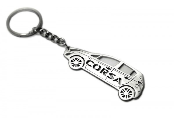 Keychain Opel Corsa D 2006-2014 - (type STEEL)
